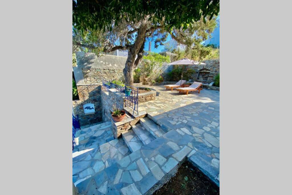 Villa Πέτρινη Αυλή, Αρμενιστης Ικαρια Armenistis  Exterior foto